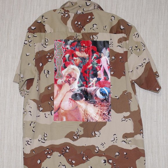 Supreme 19ss sekintani La norihiro COLLAB SHIRT :L